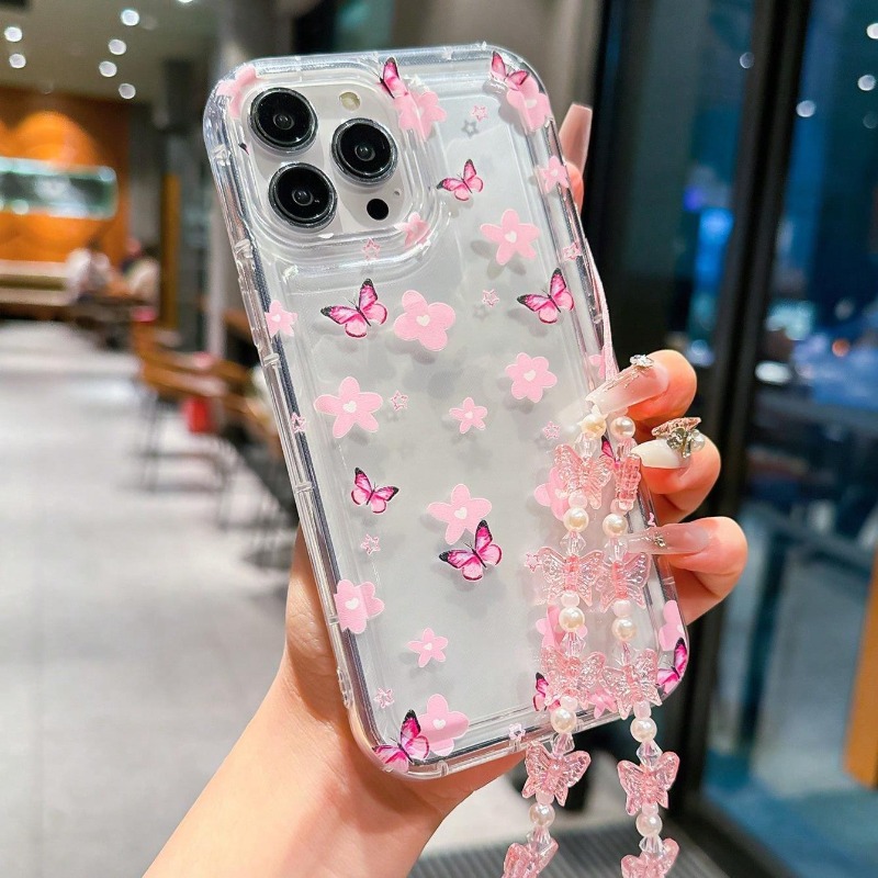 Plants X - Lovely Butterfly Flower Phone Case For