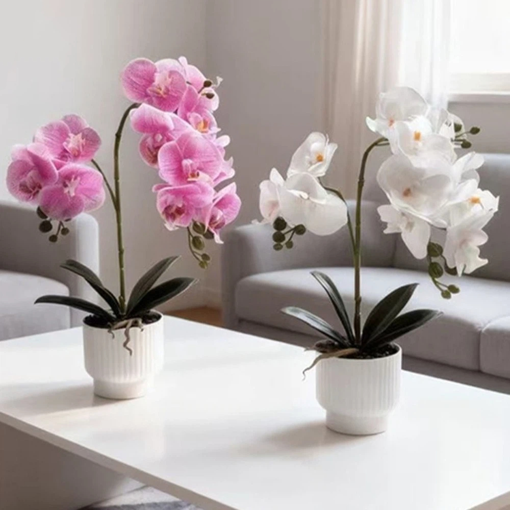 Multi-Bloom Simulated Butterfl - Orchid Phalaenopsis 评论和价格