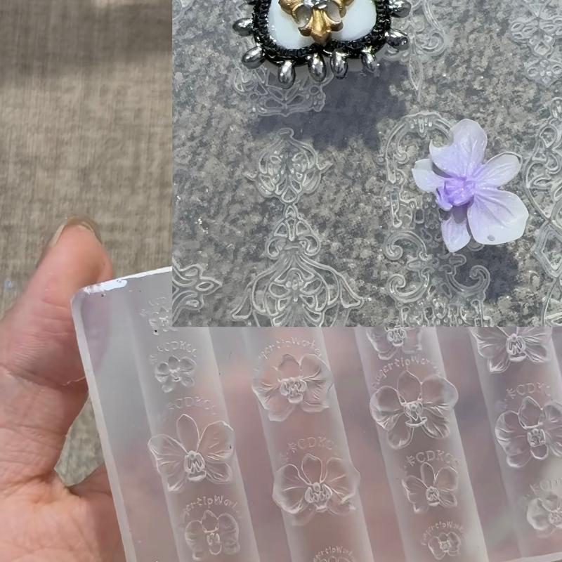 3D Phalaenopsis Flower Silicon - Orchid Phalaenopsis 评论和价格