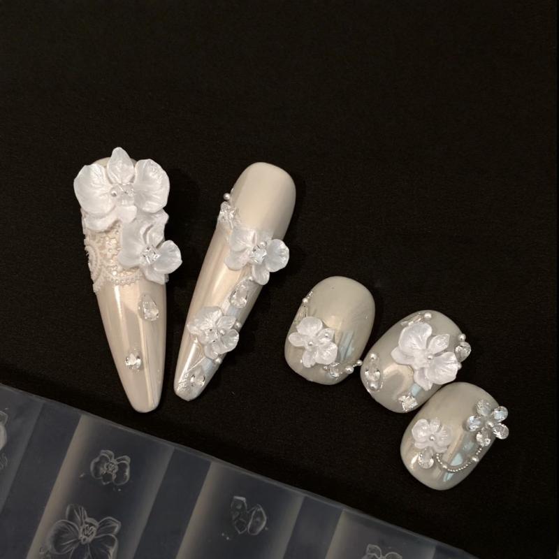 3D Phalaenopsis Flower Silicon - Orchid Phalaenopsis 评论和价格