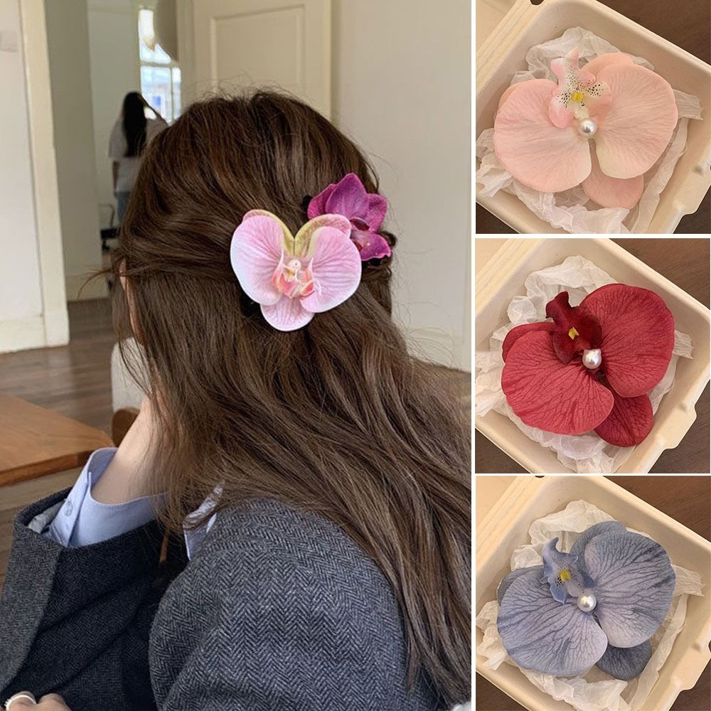 Phalaenopsis Pearl Hair Clip O - Orchid Phalaenopsis 评论和价格