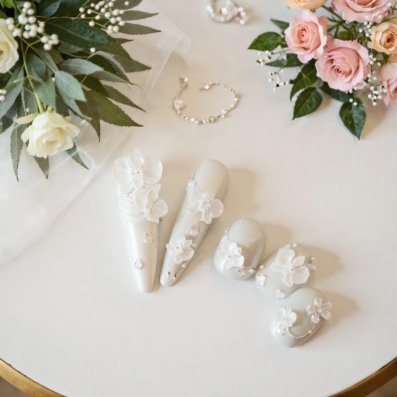 3D Silicone Nail Mold Phalaeno - Orchid Phalaenopsis 评论和价格