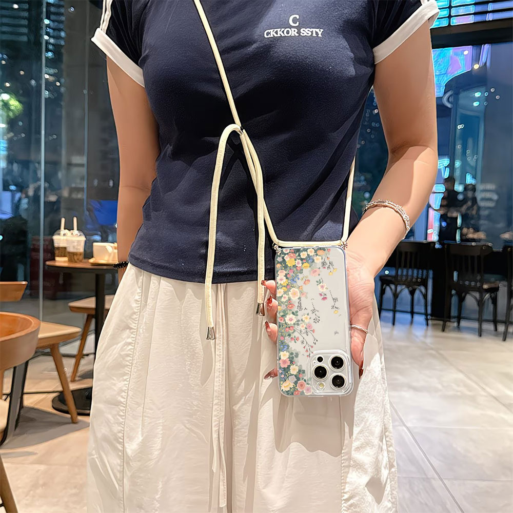 Crossbody Lanyard Strap Phone  - Plants X 评论和价格
