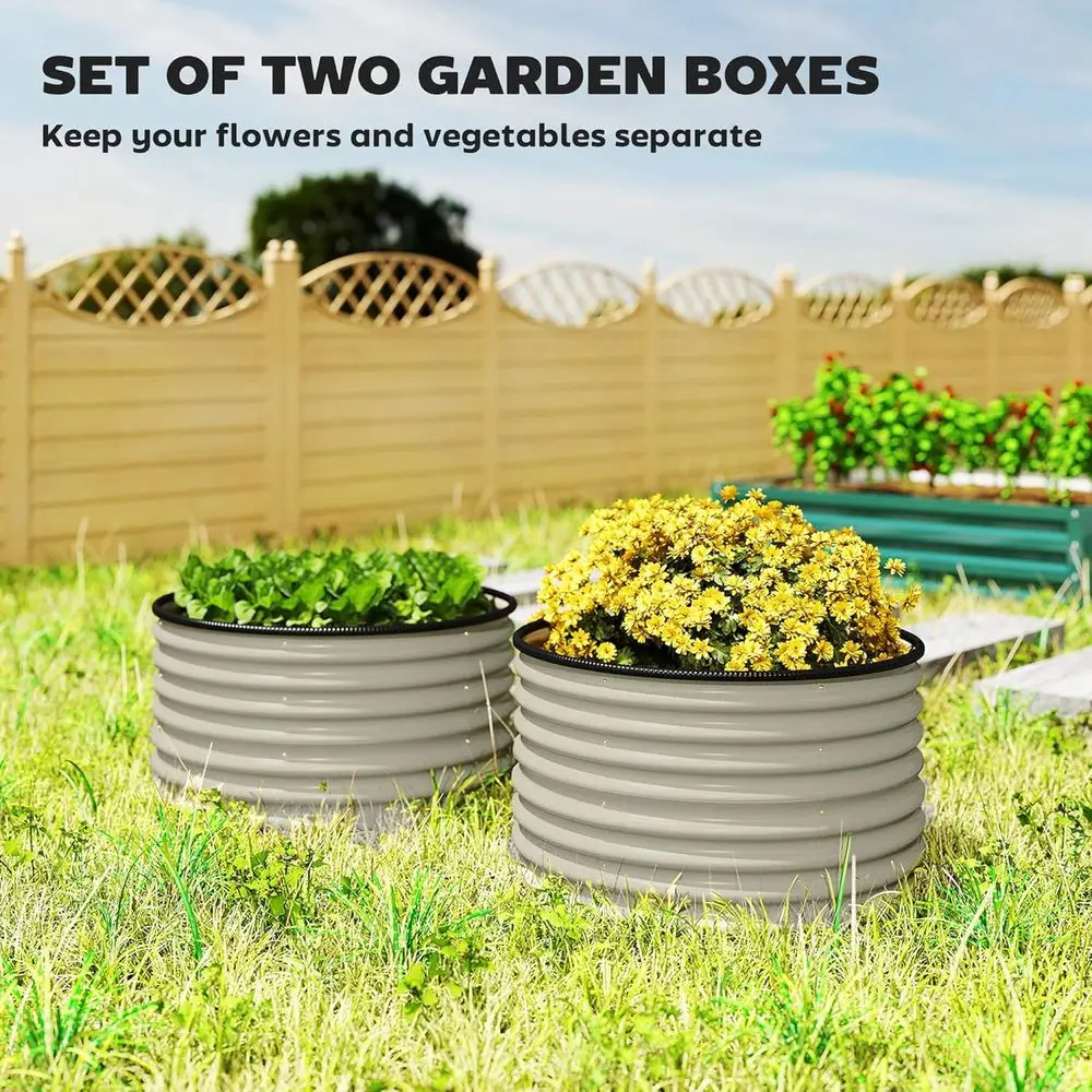 Raised Garden Bed Set, 2 Plant - Plants X 评论和价格