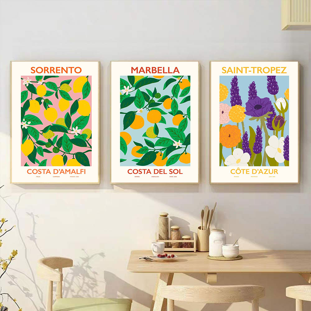 Fruit Lemon Orange Prints Post - Plant Jackfruit 评论和价格